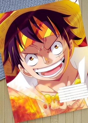 Тетрадь ван пис one piece клетка 18 листов (30762)