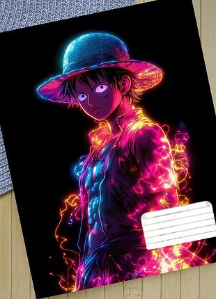 Тетрадь ван пис one piece клетка 18 листов (30781)