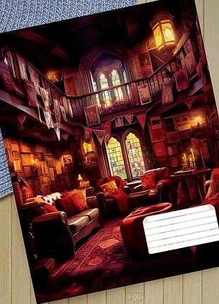 Тетрадь гарри поттер ґрифиндор harry potter gryffindor линия 18 листов (30903)