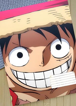 Тетрадь ван пис one piece клетка 18 листов (30771)
