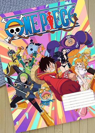 Тетрадь ван пис one piece клетка 18 листов (30780)