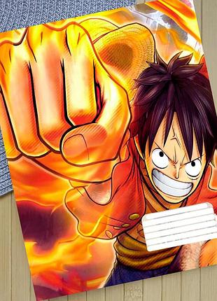 Тетрадь ван пис one piece клетка 18 листов (30764)
