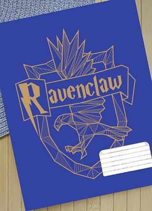 Тетрадь гарри поттер рейвенклов harry potter ravenclaw линия 18 листов (30909)