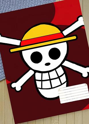 Зошит ван піс one piece клітинка 18 аркушів (30793)