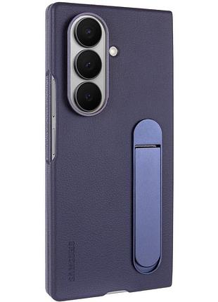 Уценка кожаный чехол leather case (aaa) with stand для samsung galaxy z fold7