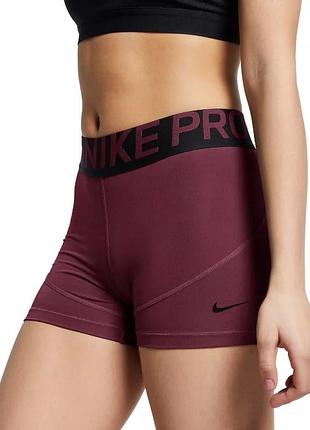 Спортивные шорты nike pro dri-fit (жіночі спортивні шорти найк)