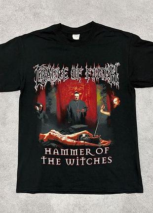 Футболка cradle of filth - hammer of the witches / 2015 official