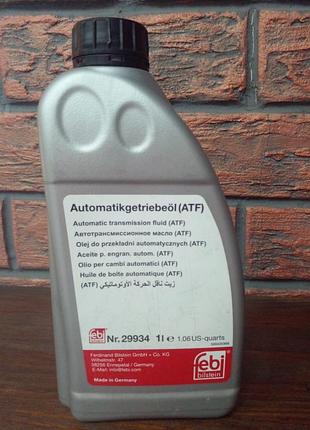 Трансмиссионное масло febi bilstein atf (номер артикула nr. 29934)
