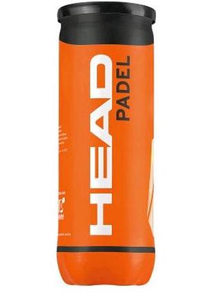 М'ячі для падел тенісу head padel team 3b
