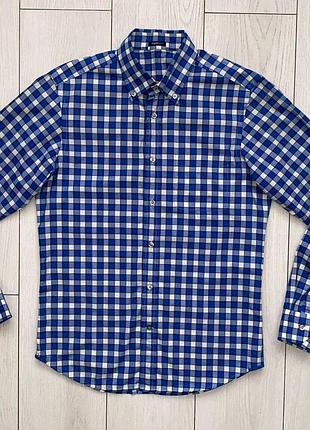 Мужская хлопковая рубашка zegna sport size m
