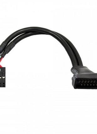 Перехідник для материнської плати chieftec cable-usb3t2 usb 3.0 19pin – usb 2.0 9pin