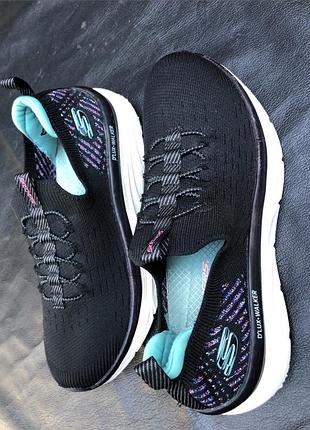 Женские кроссовки skechers relaxed fit: d'lux walker - let it glow