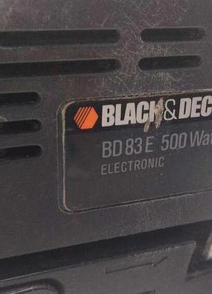 Плоскошлифовальная машина б/у black&decker bd 83 e 2