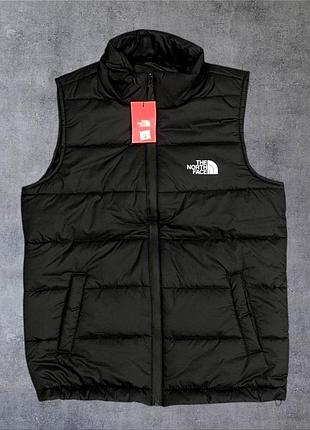 Жилетка the north face (черный цвет)