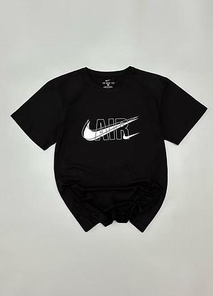 Футболка nike air twix чорна