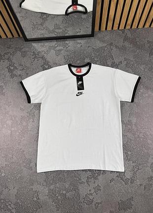 Футболка nike oversize (белый цвет)