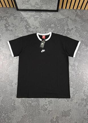 Футболка nike oversize (черный цвет)