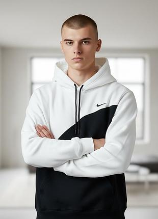 Худи nike черно-белый