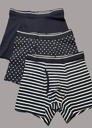 Мужские трусы боксеры набор 3 шт. primark хс