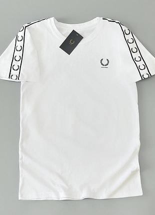 Футболка (белая) fred perry lampas