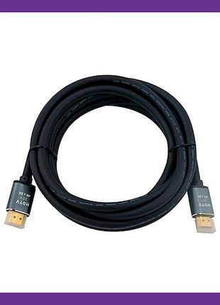 Кабель hdmi 1.5м для домашнего кинотеатра и 4k тв, подключение игровой консоли с четким звуком и 3d