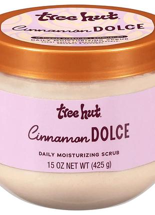 Зволожувальний скраб для тіла tree hut cinnamon dolce moisturizing scrub, 425 г