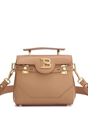 Balmain beige gold logo
