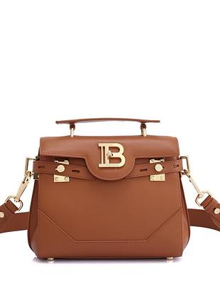 Balmain brown gold logo