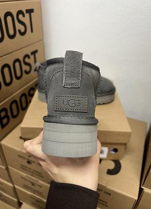 Ugg mini platform grey 3
