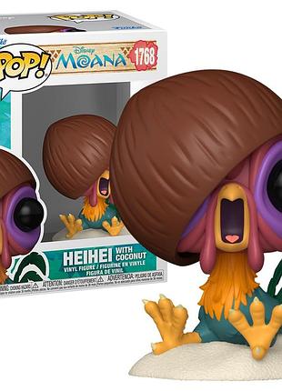 Фігурка funko pop фанко поп disney moana hei hei with coconut 1768 ай-ай з кокосом