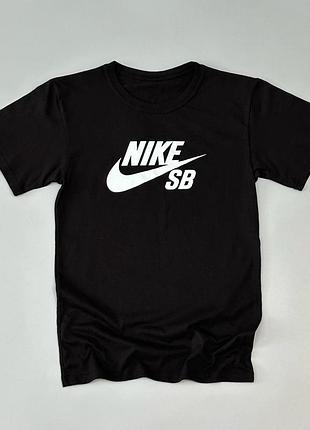 Футболка nike sb чорна