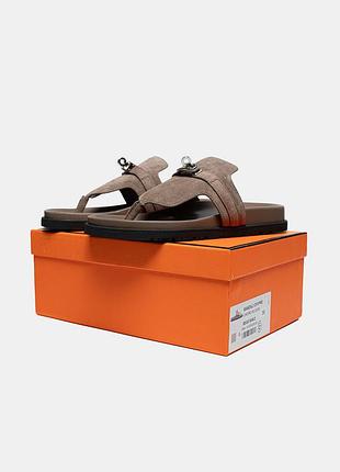 Empire sandal hermes grey sable