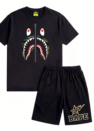 Комплект шорти+футболка bape