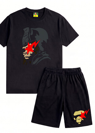 Комплект шорти+футболка bape