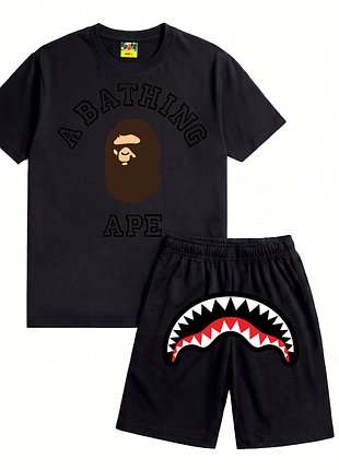 Комплект шорти+футболка bape
