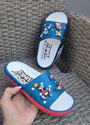 Шльопки  crocs loony tunes classic sliders childrens (224095)
j3-34/35-22cm