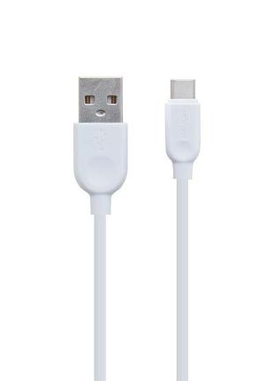 Usb borofone bx14 type-c белый 2