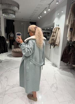 Пальто з норкою