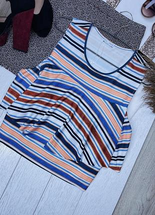 Нова літня блуза zara l блуза з відкритими плечима смугаста блуза зара