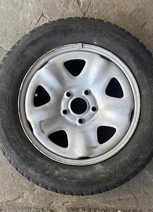 Колесный диск волга газ 31105 r15 + зимняя шина 195 65 r15 прицеп тележка запаска
