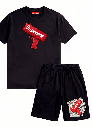Комплект шорти+футболка supreme