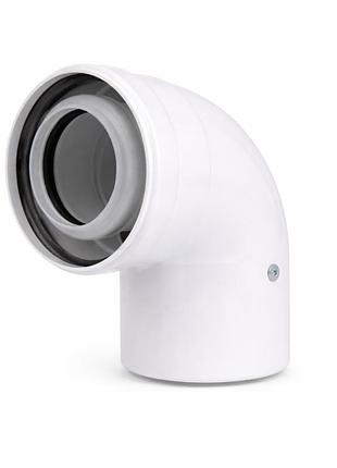 Угол коаксиальный airfel condensing 90° coaxcondelbow90
