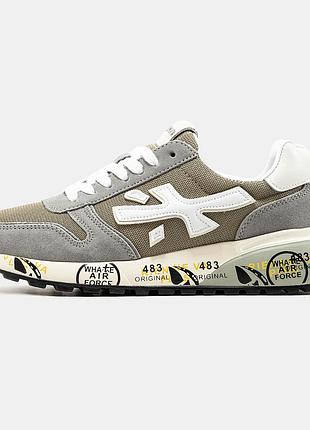 Мужские кроссовки premiata mick beige 40-41-42-45