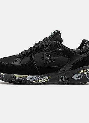 Чоловічі кросівки premiata mase black 40-41-42-43-44-45