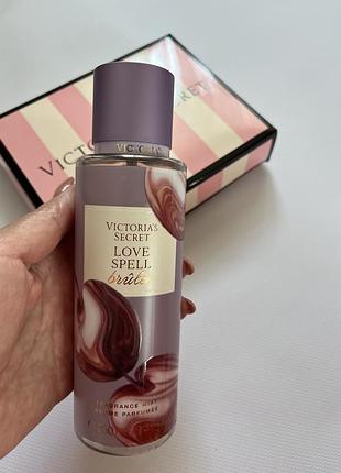 Victoria’s secret love spell brûlée 250 мл | парфумований спрей (міст) для тіла | оригінал