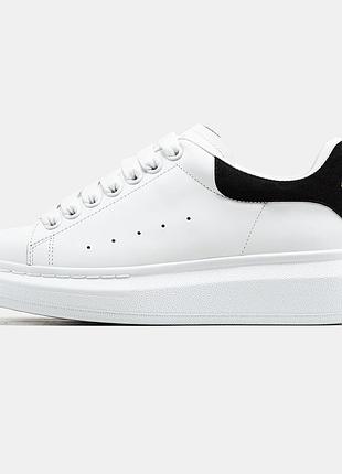 Жіночі кросівки alexander mcqueen white black 36-37-38-39-40