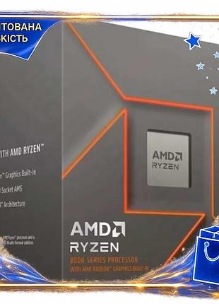 Dm процесор amd ryzen специфікація 2.2 5 8600g 6 ядер 4.3 ггц для пк з вбудованою графікою radeon 760m spe|lz