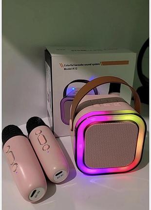 Колонка с микрофонами