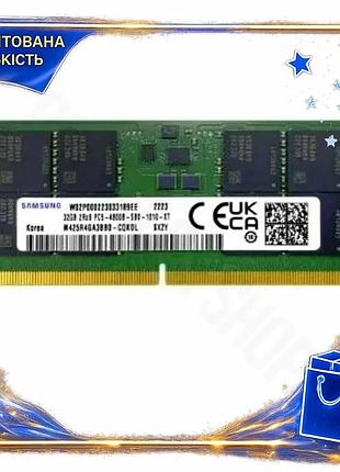 Dm пам'ять so-dimm samsung специфікація 2.2 ddr5 32gb 4800mhz для ноутбука оперативна пам'ять без раді spe|lz