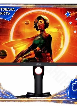 Dm б/в монітор aoc специфікація 2.2 24.5" 240 гц full hd для ігор з amd freesync та nvidia g-sync чорн spe|lz